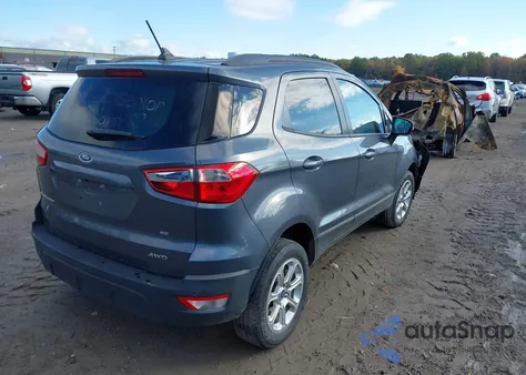 2020 Ford Ecosport Se из США, поврежденный, VIN MAJ6S3GL9LC315751